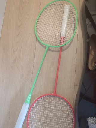 Set Bádminton 2 Raquetas y Red