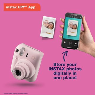Fujifilm Instax Mini 12 Fotocamera Istantanea Rosa