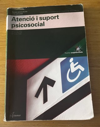 Libro Atenció i suport psicosocial CFGM
