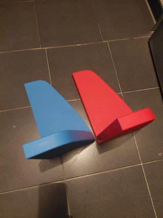 Estantería Ikea Roja Plástico