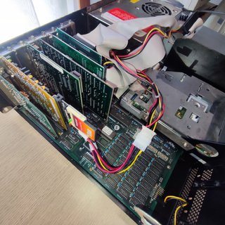IBM 5160 XT Turbo + Monitor CRT + Teclado