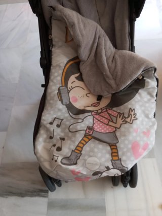 Carrito Chicco 50€ silla + protector de lluvia