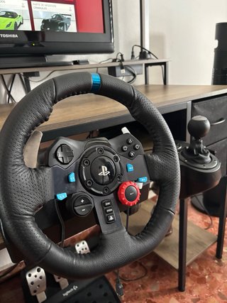 Volante, Pedales y Palanca Logitech