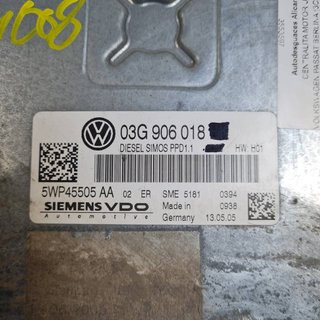CENTRALITA MOTOR UCE VOLKSWAGEN VOLKSWAGEN PASSAT BERLINA (3C2) 2005-2010