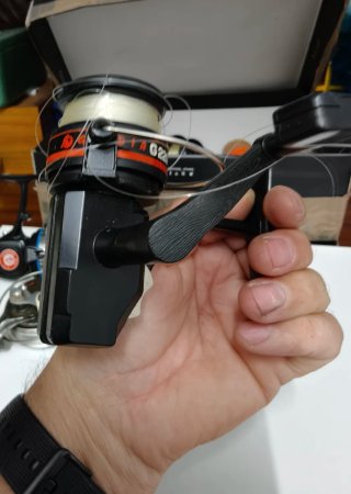 Lote 4 carretes pesca antiguos Gladia Mitchell
