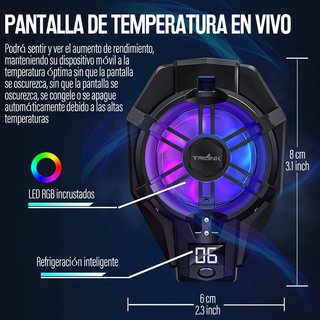 TRILINK raffreddatore telefono gaming con batteria
