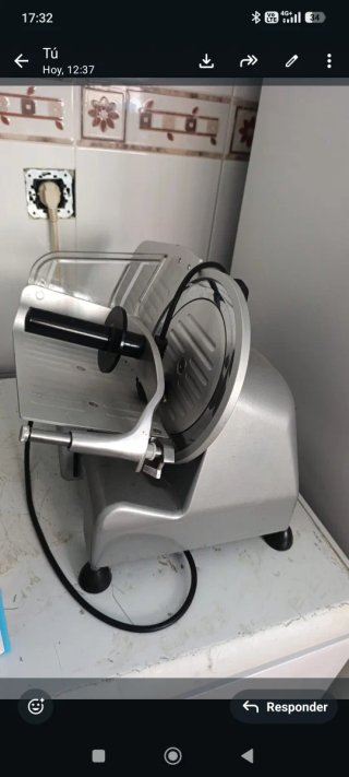 Lote máquina de cocina naranja y plateada