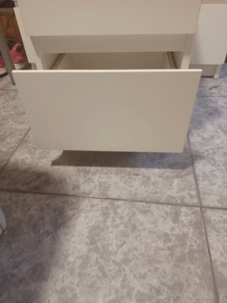 Cajonera pequeña blanca
