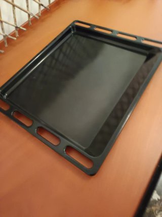 Bandeja de horno negra