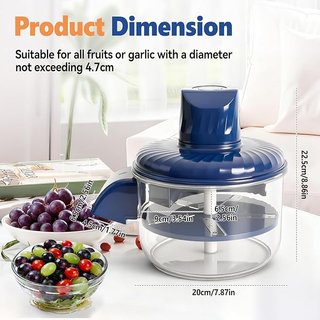 Máquina Peladora Automática de Uvas