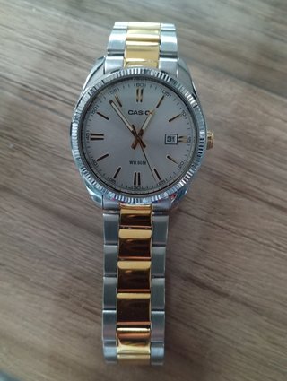Orologio Casio uomo oro/argento