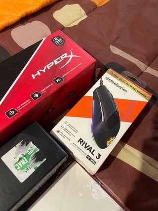Conjunto Gaming: Comando, Mouses e Mousepads
