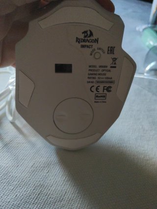 Ratón Gaming Redragon Blanco NUEVO