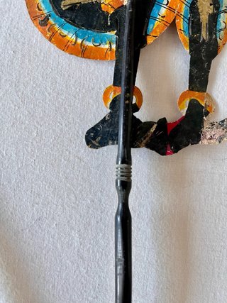 Marioneta Wayang Kulit Prabu Kresna