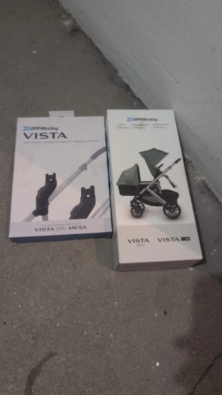 Carro Uppababy Vista + silla, capazo y Accesorios