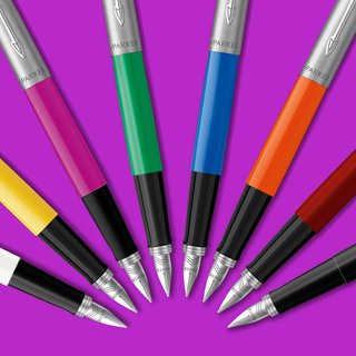 Penna stilografica Parker nera design classico