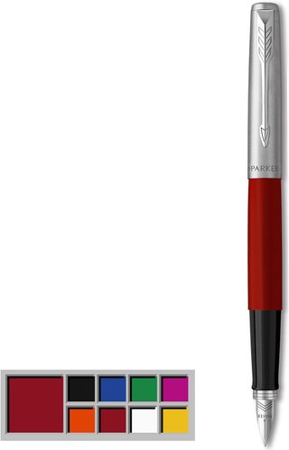 Penna stilografica Parker nera design classico