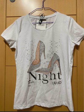 Camiseta Liu Jo con pedrería Talla S