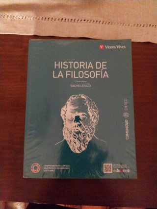 Historia de la filosofía, 2 Bachillerato