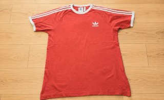 T-shirt uomo Adidas rossa