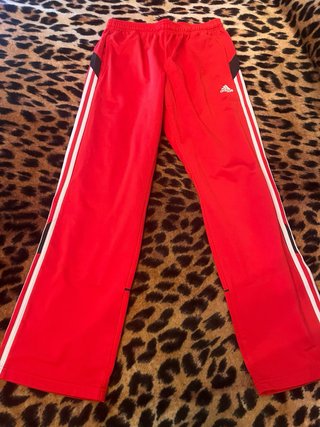 Pantalón chándal Adidas vintage 00s rojo