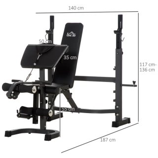 Banco Musculación Multifuncional