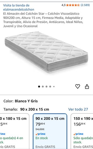 Sofá Cama Metal Negro Regalo Colchones nuevos