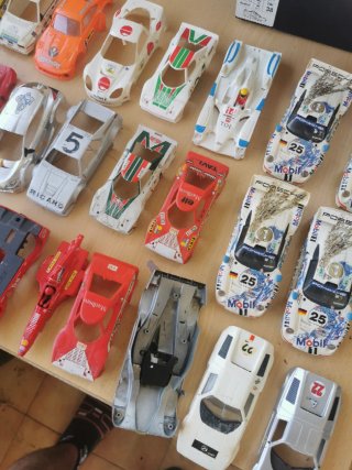 Lote 30 carrocerías Scalextric