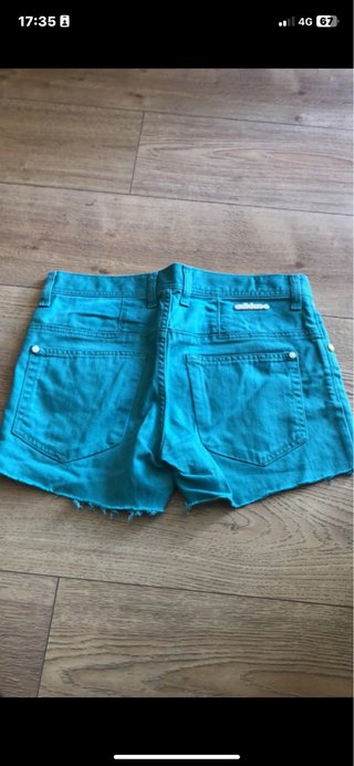 Shorts Adidas Verdes tejano