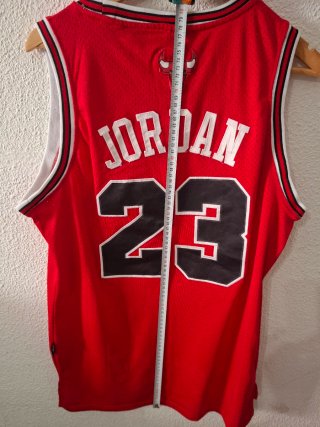 Camiseta Jordan 23 Chicago Bulls Roja