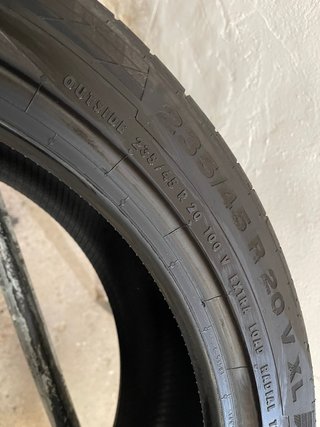 2x 235/45 R20 100Y Continental SportContact5