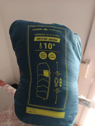 Saco de dormir Quechua MH100 Junior 10°