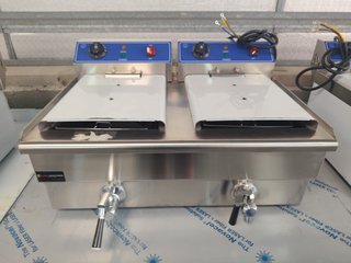 FREIDORAS ELECTRICAS 10+10 LITROS SOBREMESA NUEVAS
