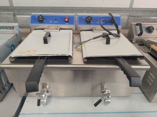 FREIDORAS ELECTRICAS 10+10 LITROS SOBREMESA NUEVAS