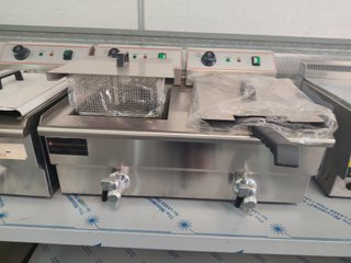 FREIDORAS ELECTRICAS 10+10 LITROS SOBREMESA NUEVAS