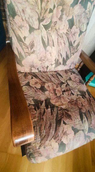 2 Mecedoras Antiguas Madera