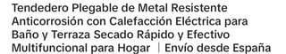 Tendedero eléctrico plegable