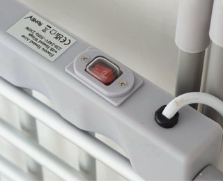 Tendedero eléctrico plegable