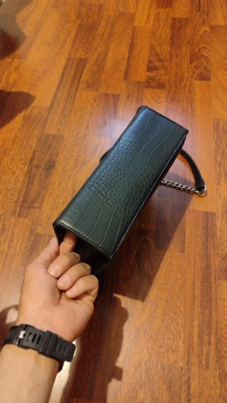 Borsa donna nera con tracolla