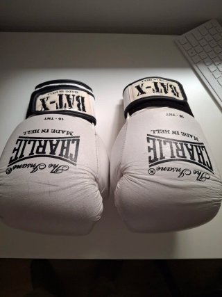 Guantes de boxeo Leone 1947 negros