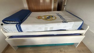 Cama nido doble con  cajones