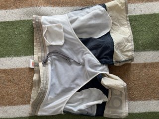 Bañador Adidas Beige y Gris