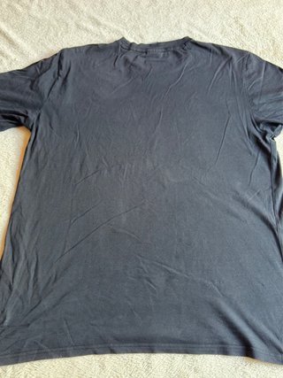 Camiseta Champion Negra Logo Bordado Talla XXL