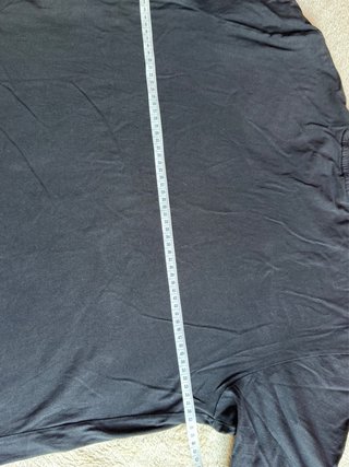 Camiseta Champion Negra Logo Bordado Talla XXL