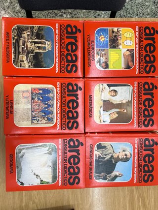 Coleccion libros áreas consultor didactico