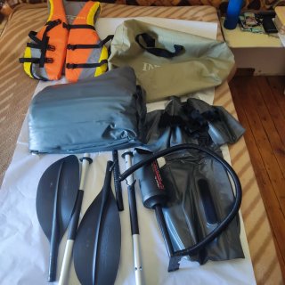 Kayak Intex Challenger k1 + Chaleco Salvavidas