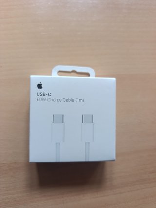 Cable Carga Apple USB-C 60W 1m