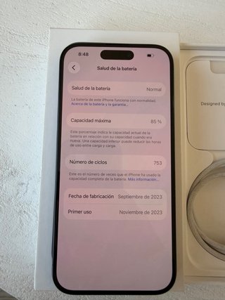 iPhone 15 Pro Azul 256GB