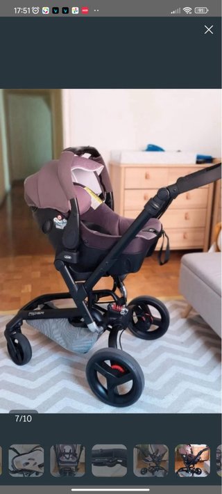 Carrito Bebé Jane 3 Piezas