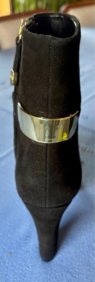 Botines Guess Piel T.36 Negros
